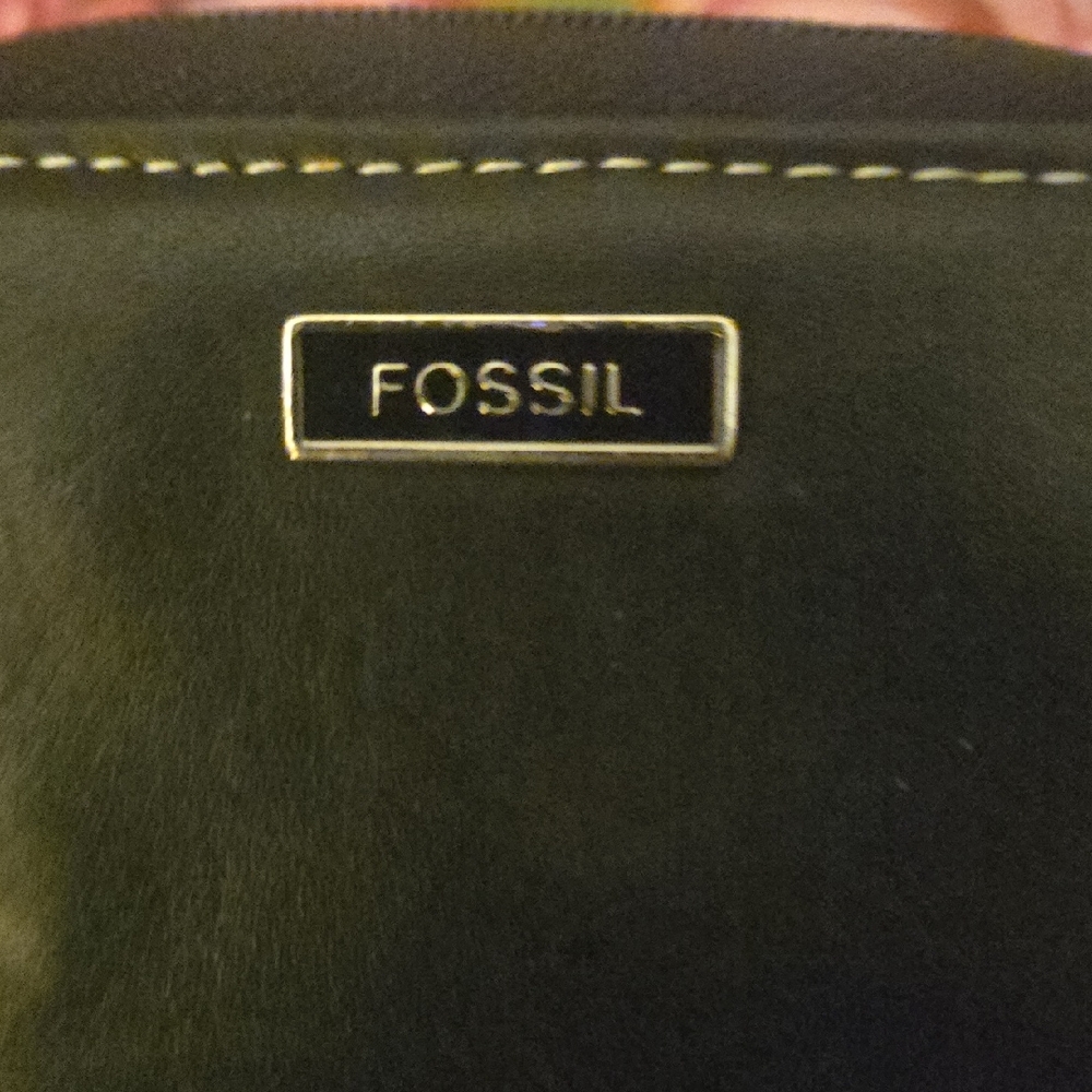 Fossil Black Leather Wallet - Picture 12 of 12
